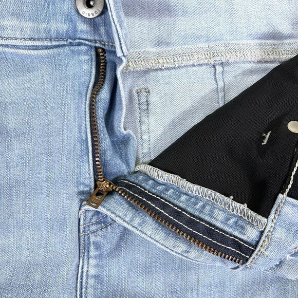 Torrid Jeans Women’s Size 18 (Actual 37x22) Crop Bombshell Skinny Distressed - Picture 5 of 15